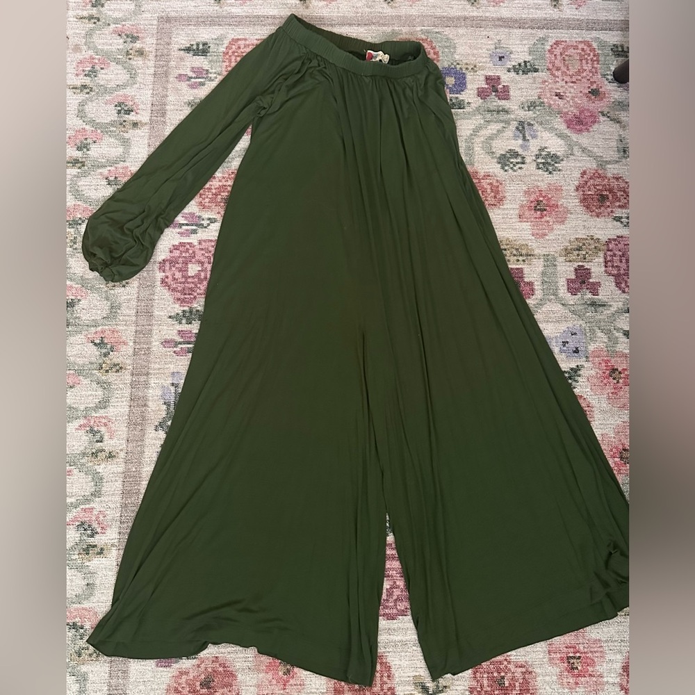 Olive Green Jumpsuit